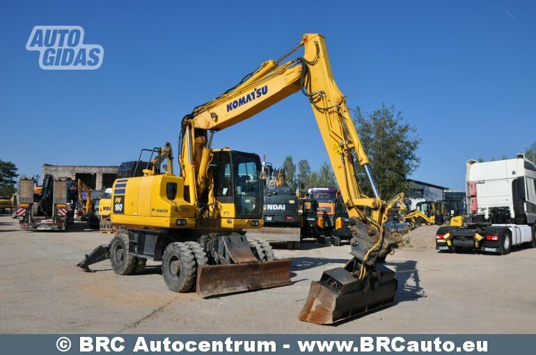 Komatsu PW160-11 2019 y Excavator, wheeled