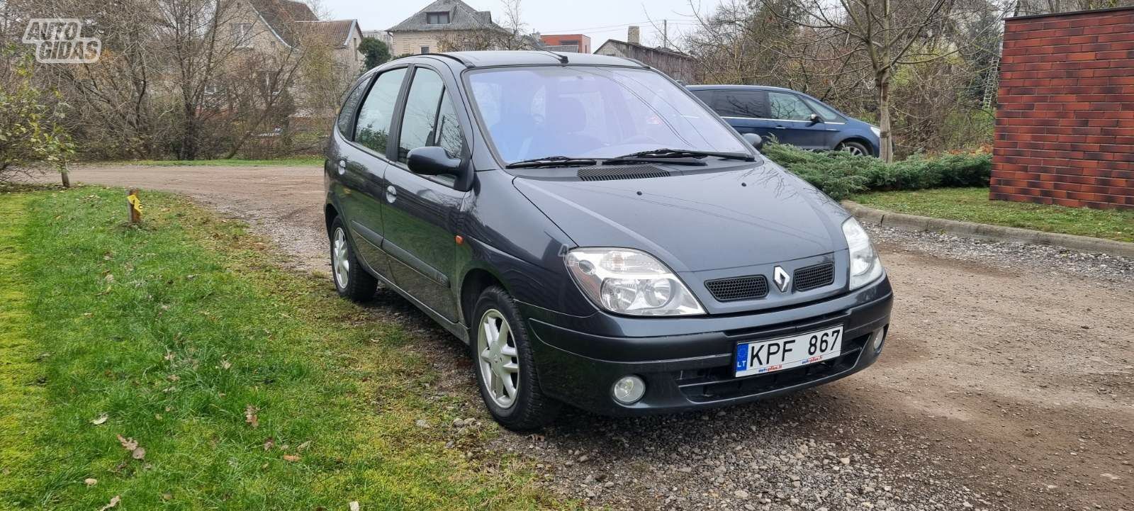 Renault Scenic 2002 m Vienatūris