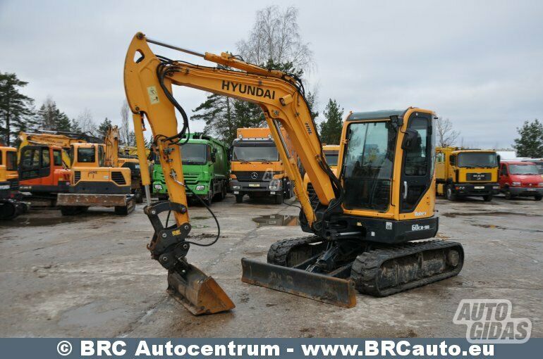 Hyundai R60CR-9A 2015 y Crawler Excavators