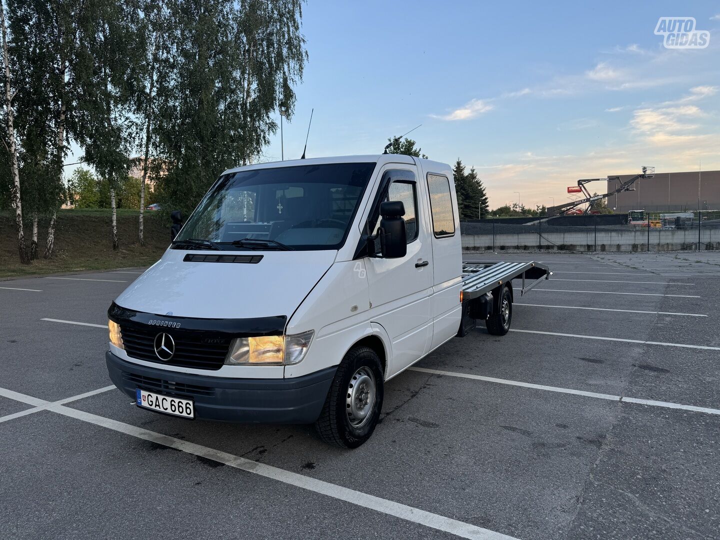 Mercedes-Benz Sprinter 312 2000 m Autovėžis