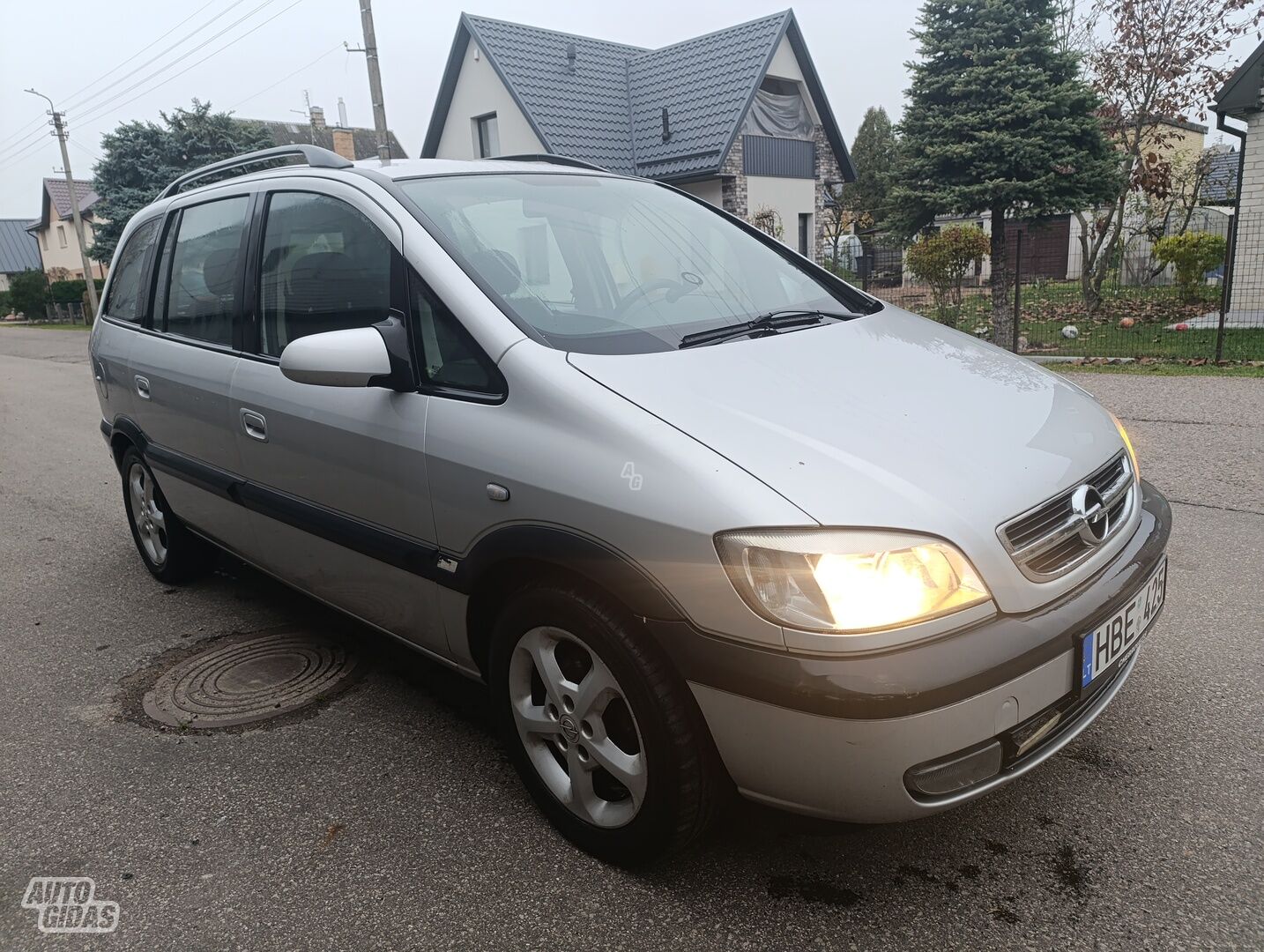 Opel Zafira 2003 m Hečbekas