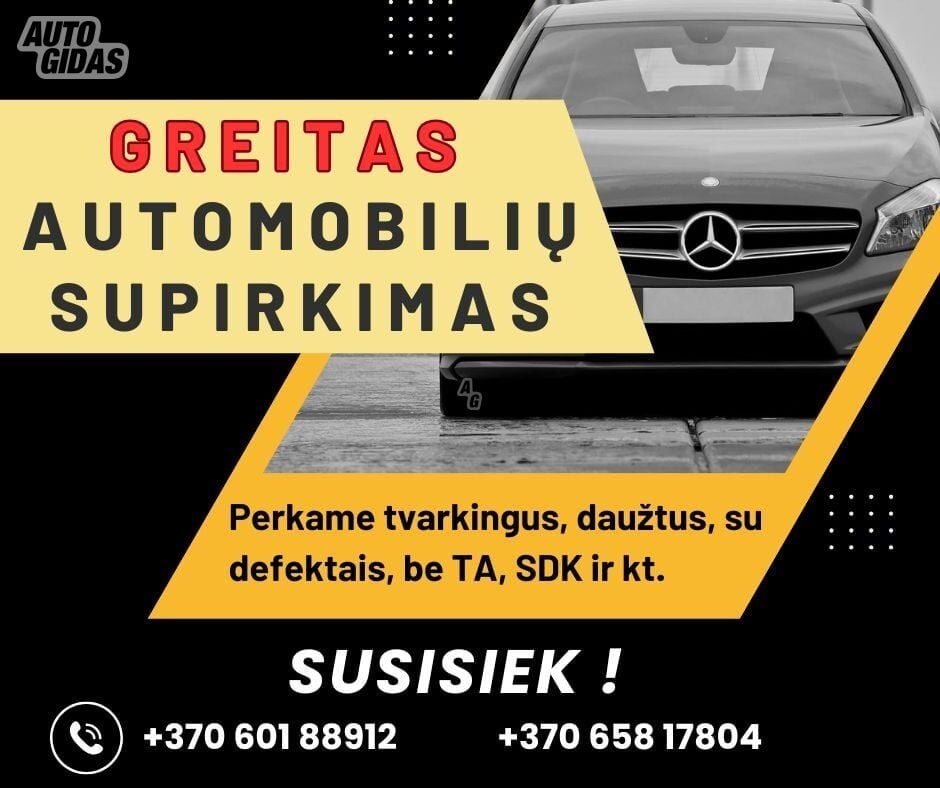 Automobiliu supirkimas