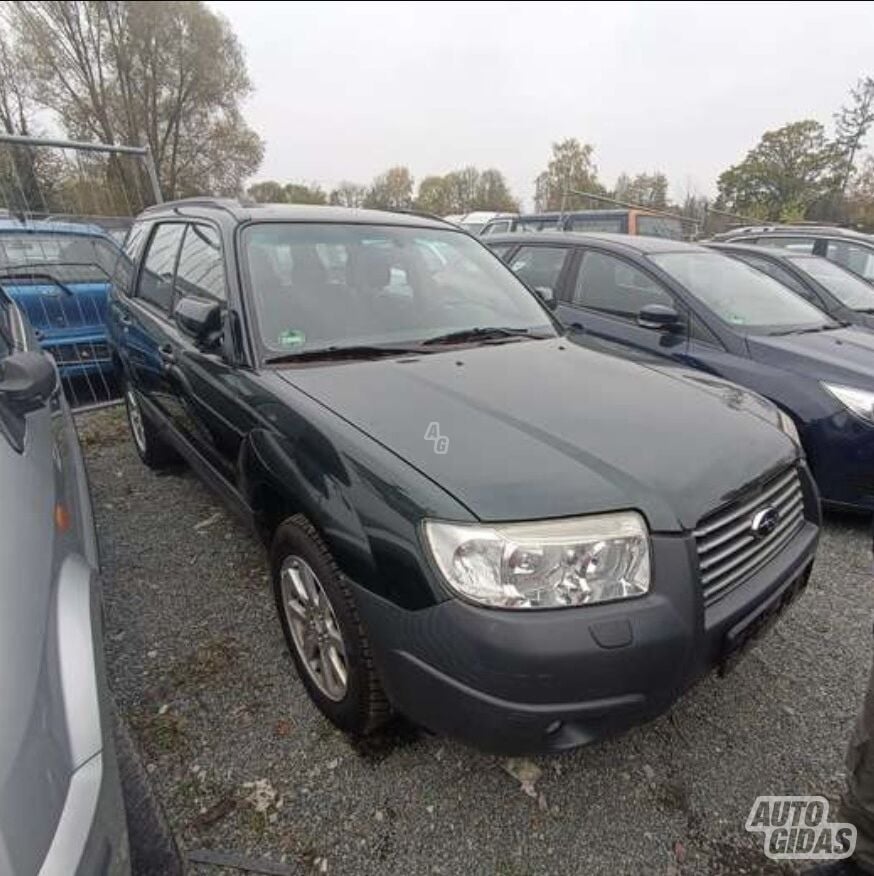 Subaru Forester 2007 m Visureigis / Krosoveris