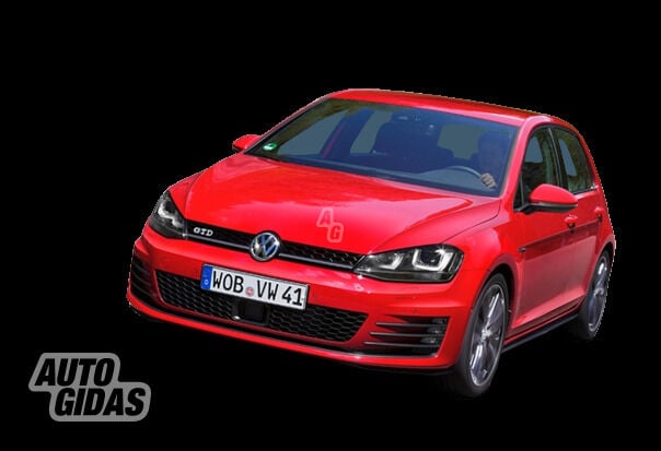 VW Golf GTD 2017 m nuoma