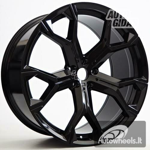 Autowheels BMW Style 741M X5/X6/X7 Black light alloy R22 rims