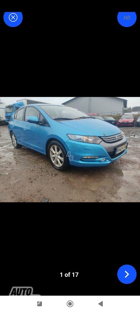 Honda Insight 2009 y Hatchback