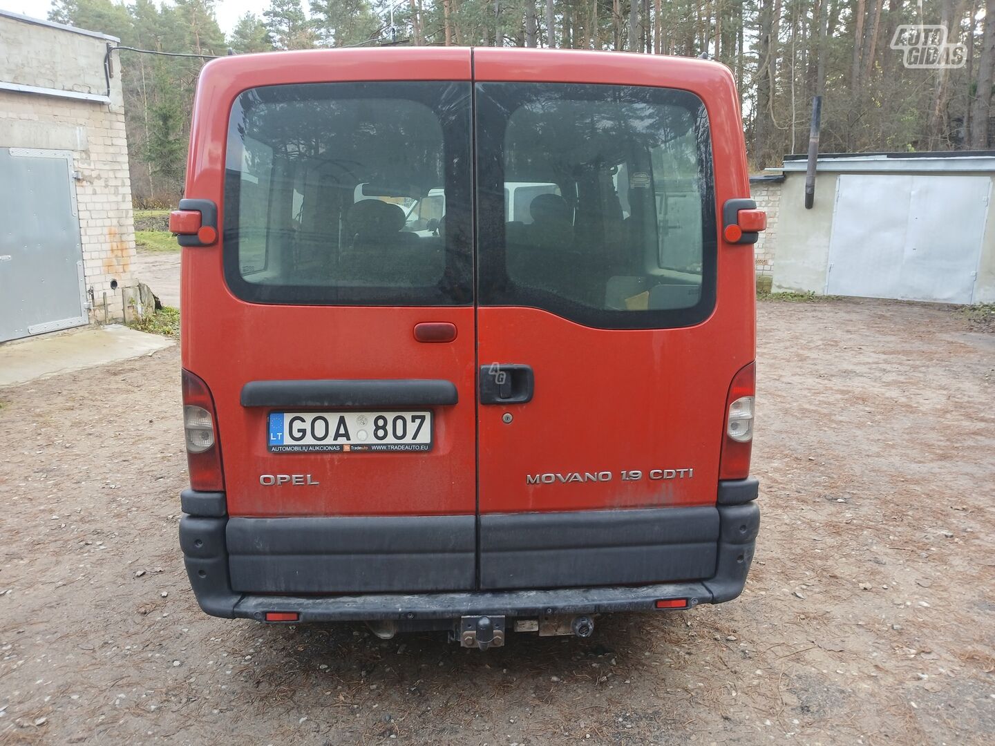 Opel Movano 2006 г Микроавтобус