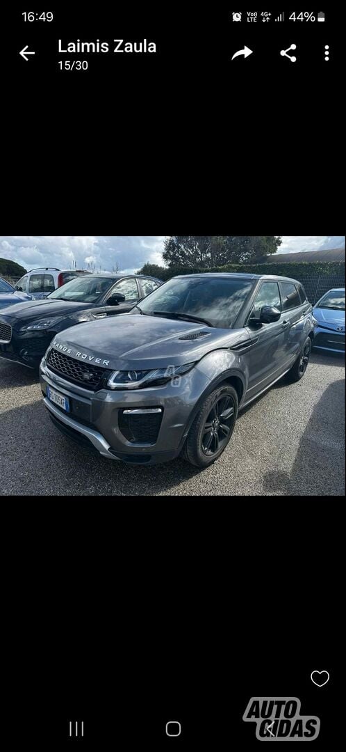 Land Rover Range Rover Evoque I 2016 y