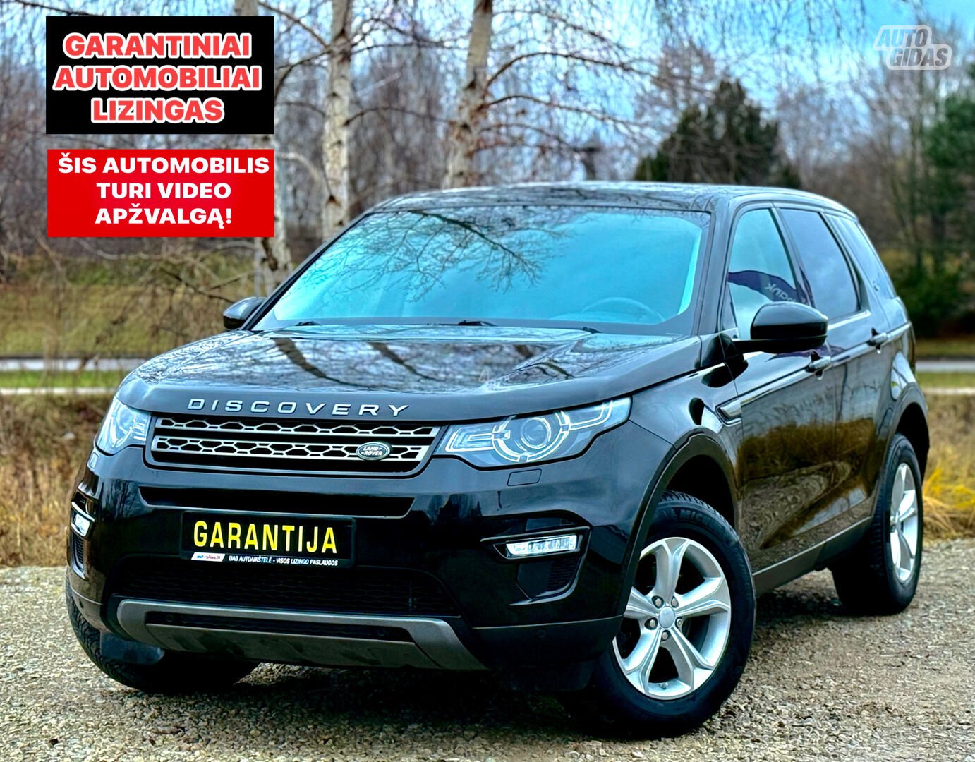 Land Rover Discovery Sport 2016 m Visureigis / Krosoveris