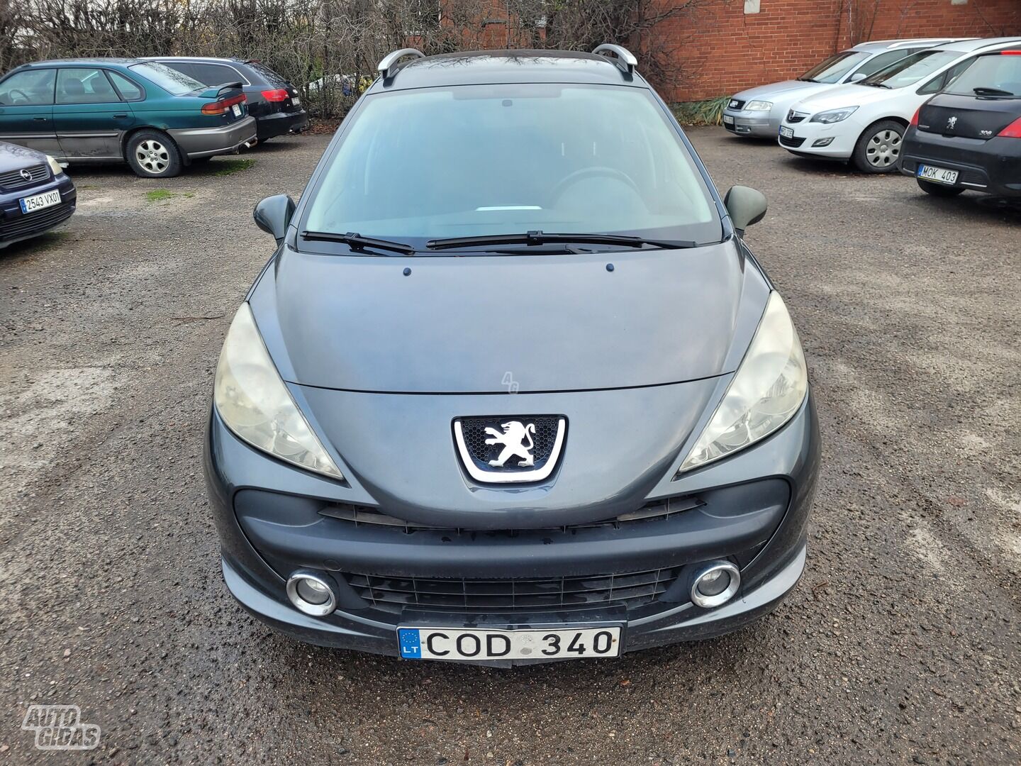 Peugeot 207 2008 m Universalas