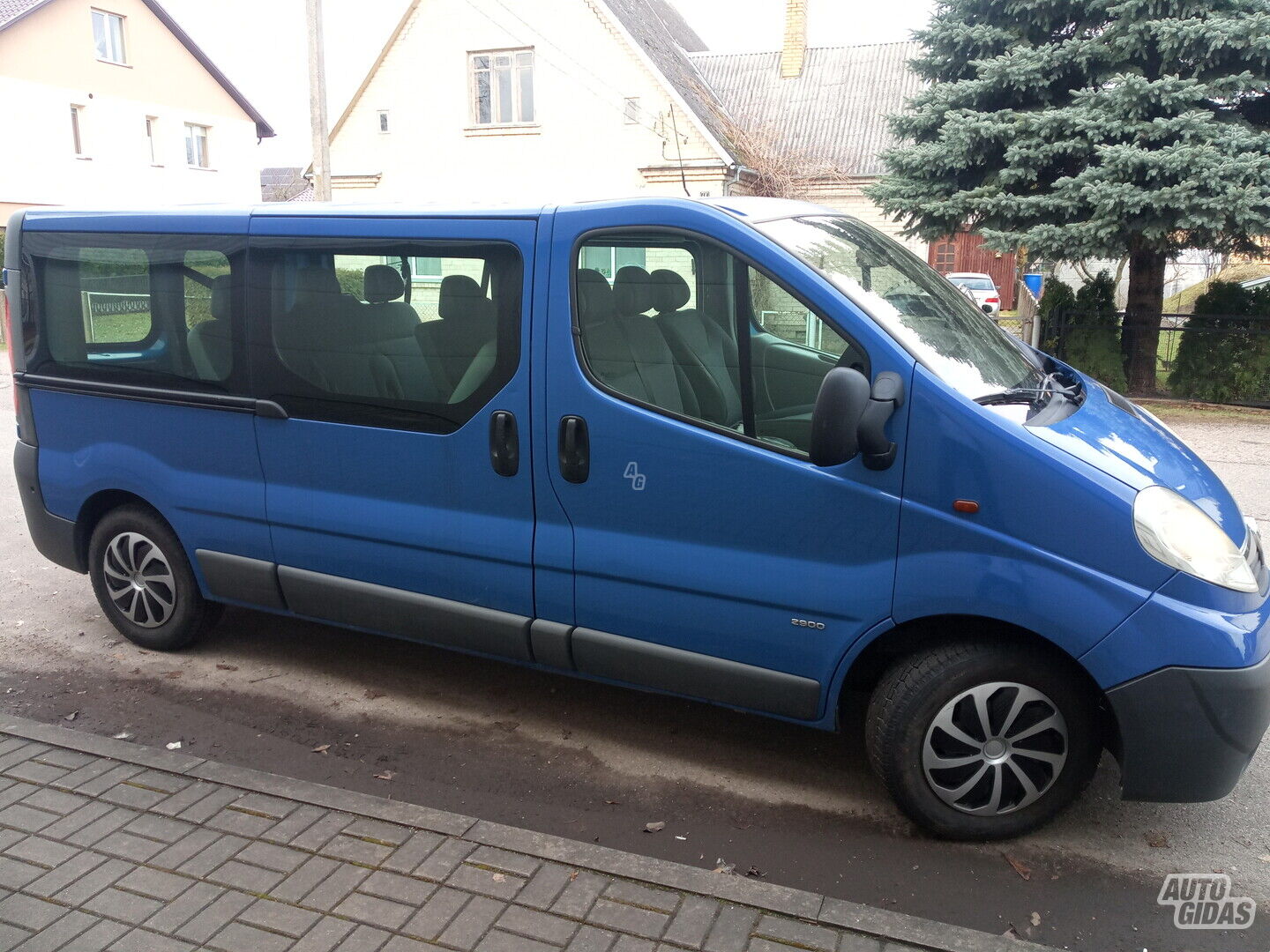 Opel Vivaro 2007 m Keleivinis mikroautobusas