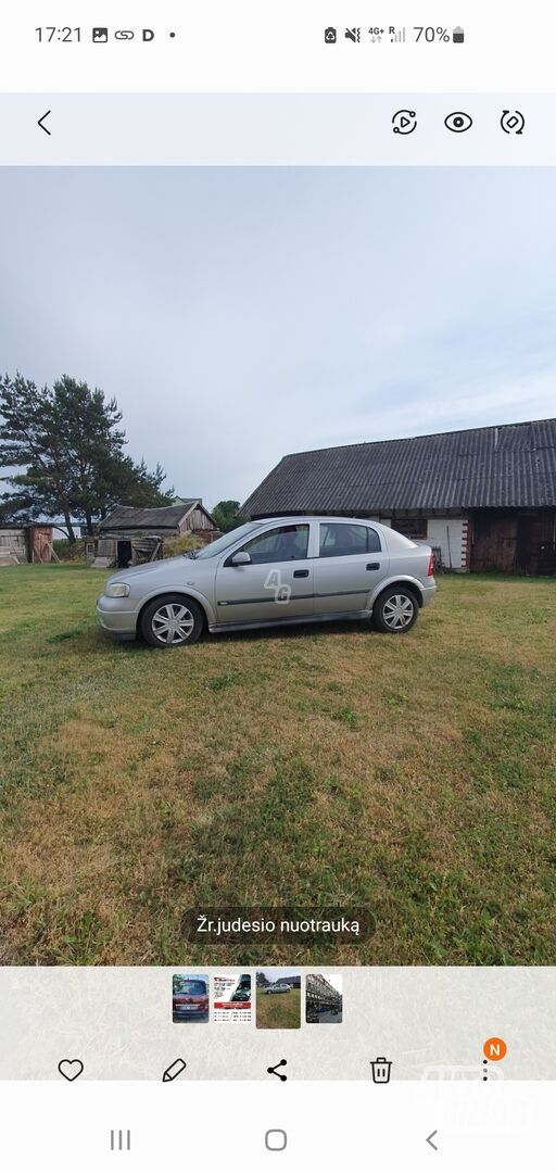 Opel Astra 1998 y Van