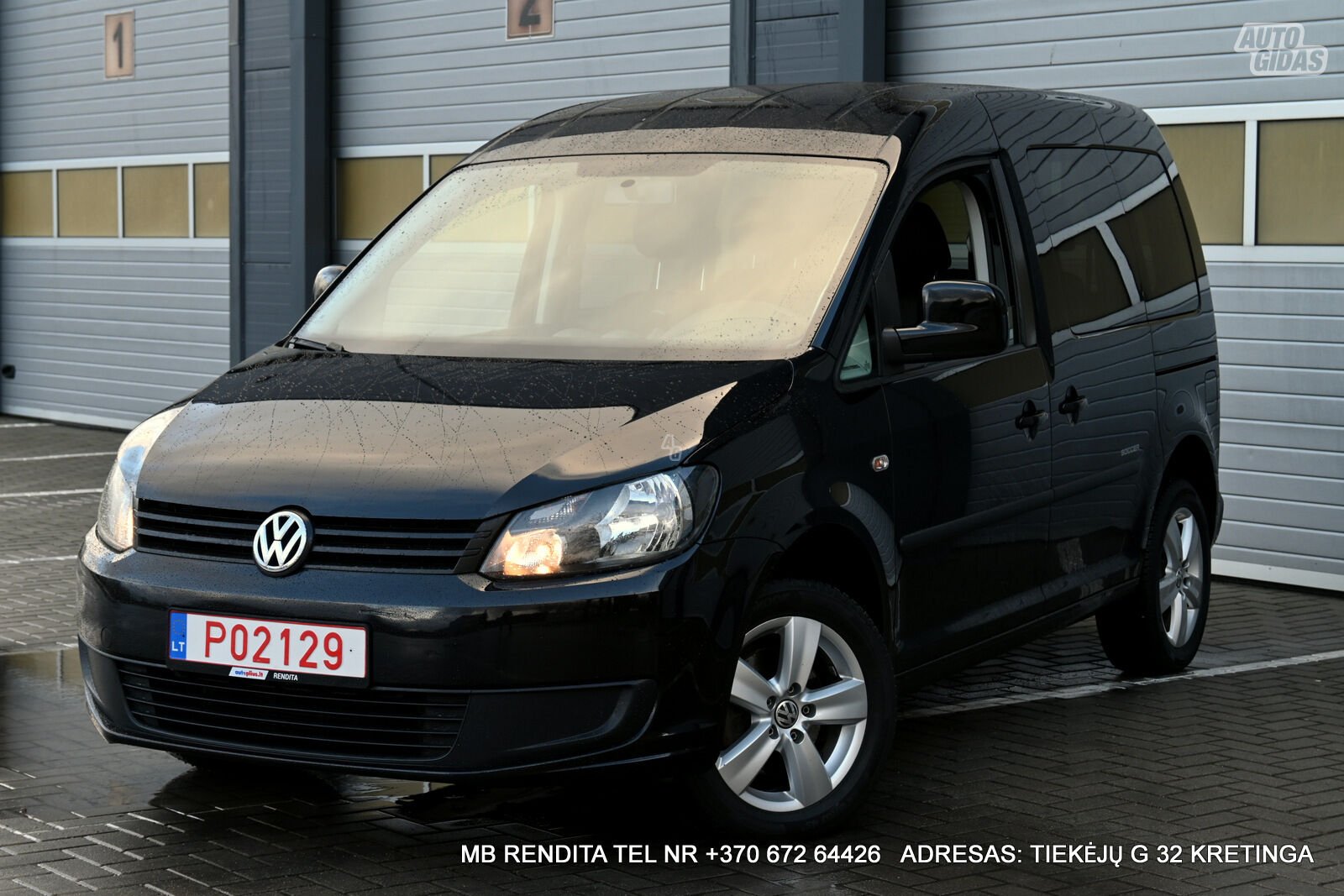 Volkswagen Caddy 2014 m Vienatūris