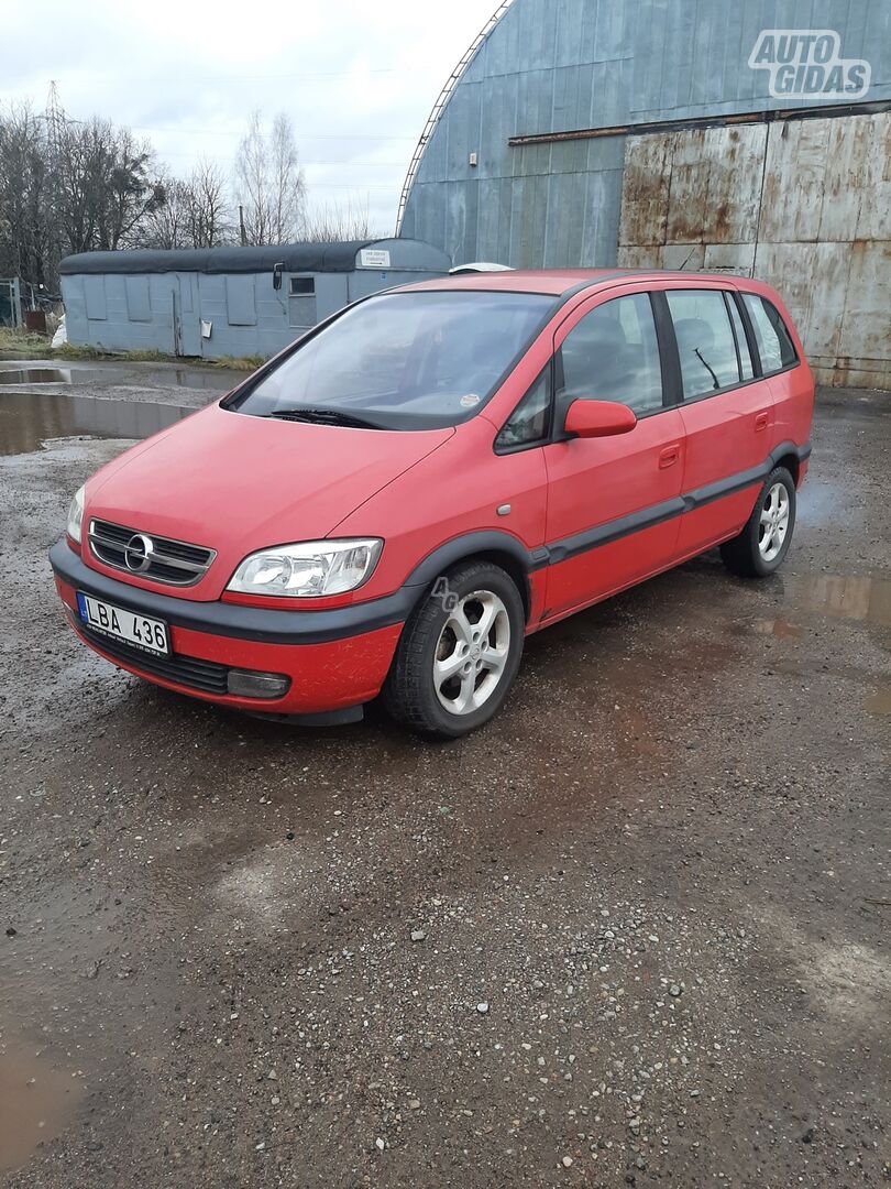 Opel Zafira 2003 y Van