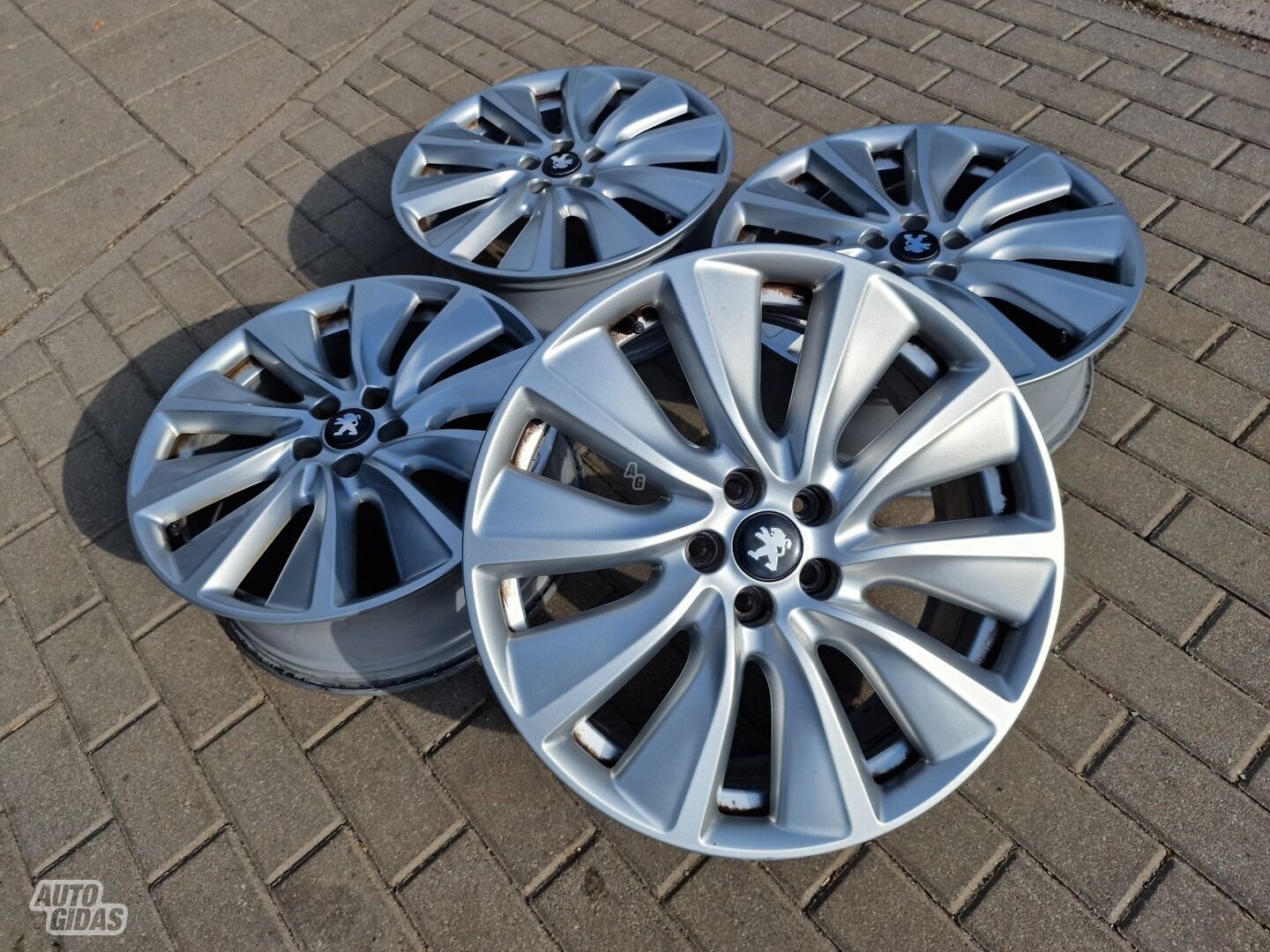 Peugeot 3008,4008,5008,408X 5008 light alloy R19 rims