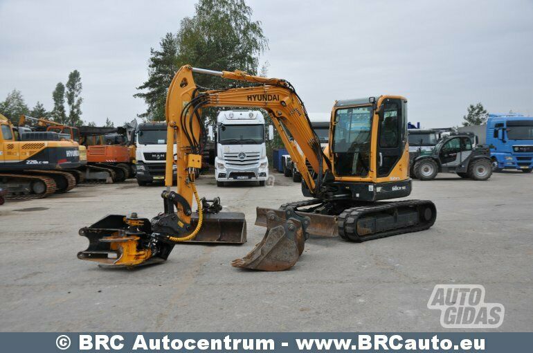 Hyundai R60CR-9A 2017 г Мини экскаватор