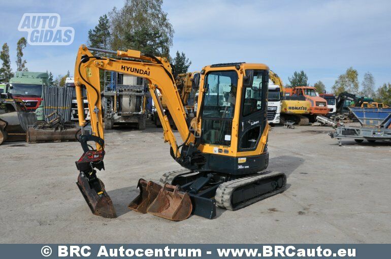 Hyundai R30Z-9AK 2020 m Mini ekskavatorius