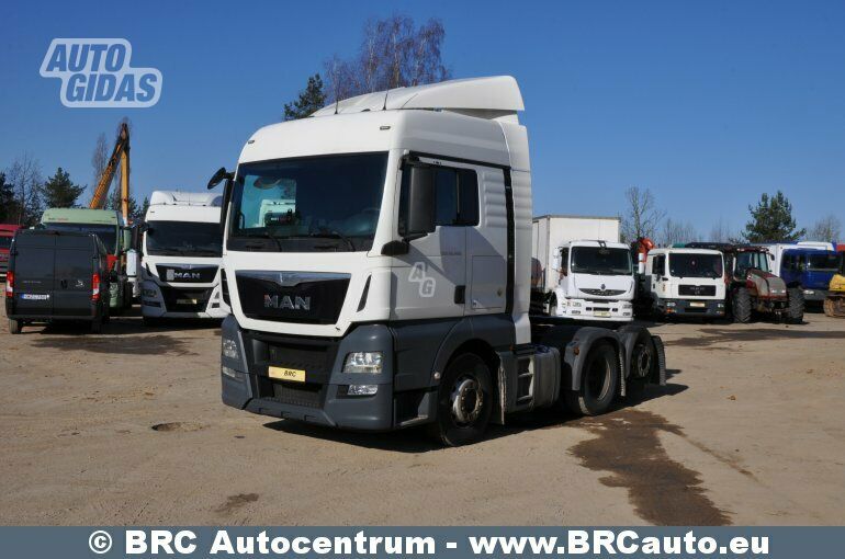 MAN TGX 2015 m Vilkikas