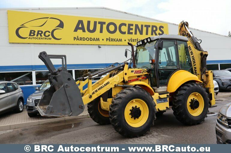 New Holland B115 2013 m Ekskavatorinis krautuvas