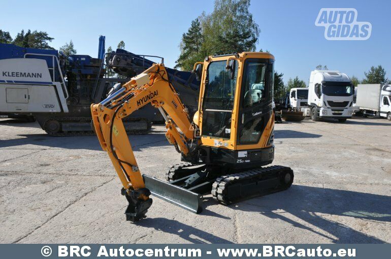 Hyundai R25Z-9AK 2019 m Mini ekskavatorius