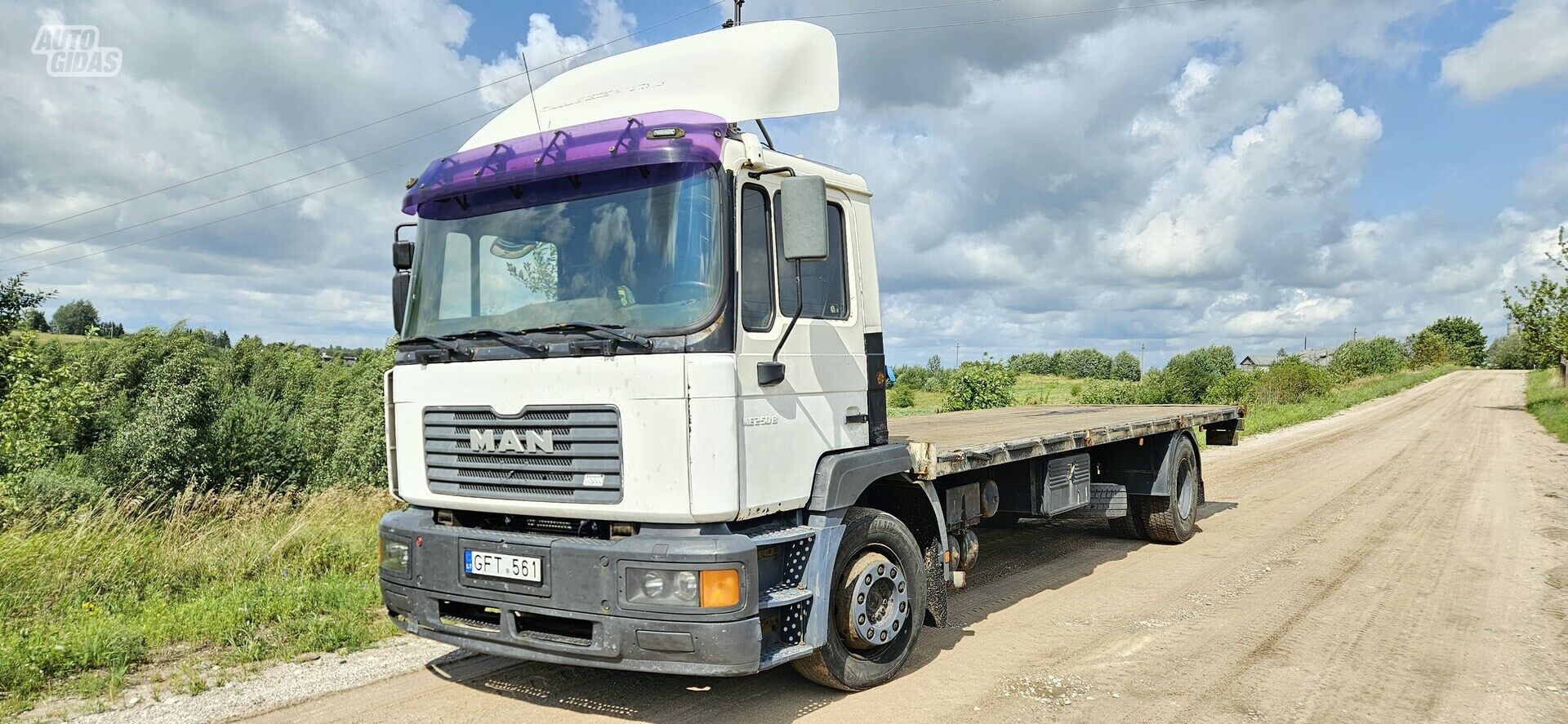 MAN 18.255 2001 m Platforma