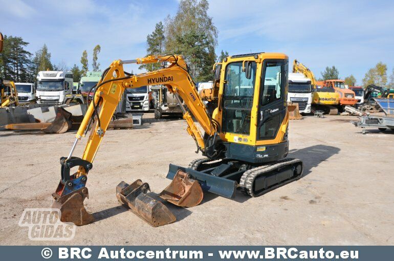 Hyundai R25Z-9AK 2019 m Mini ekskavatorius