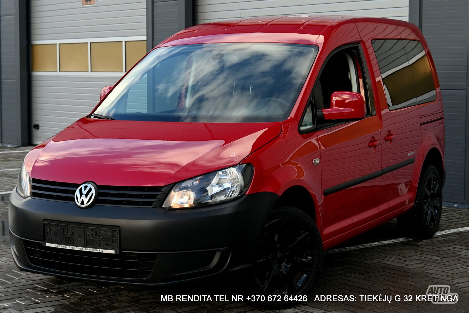 Volkswagen Caddy 2014 m Vienatūris