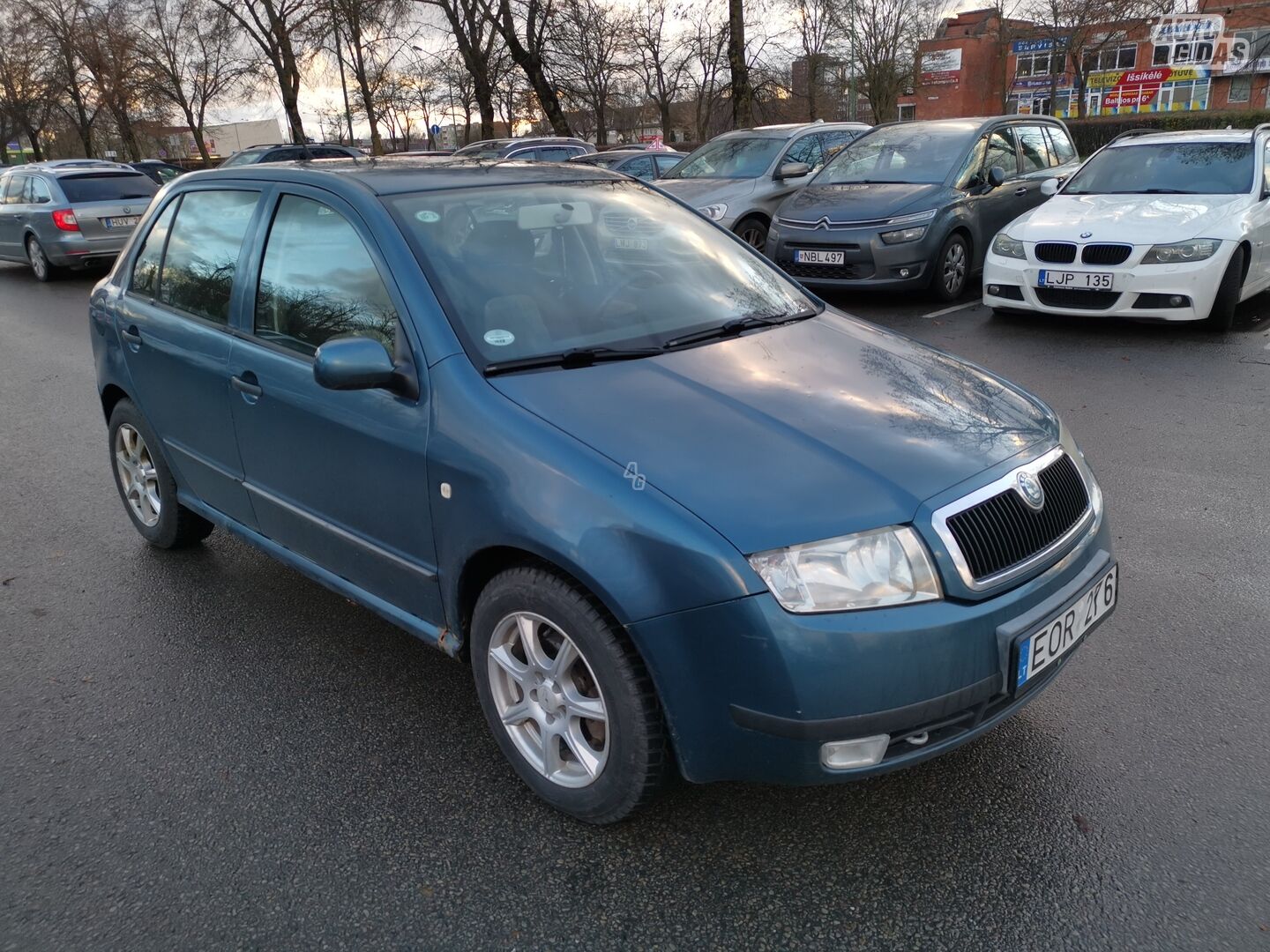 Skoda Fabia 2004 m Hečbekas