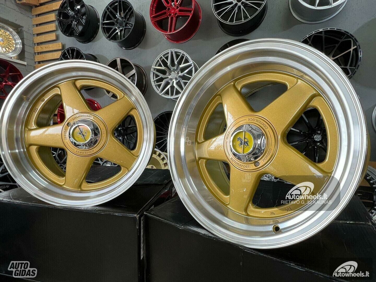 Autowheels Ferrari Azev JDM E30 VW Gold литые R17 диски