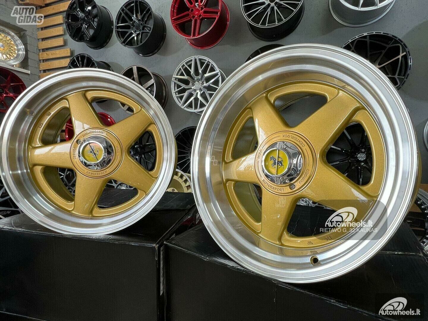 Autowheels Ferrari Azev JDM E30 VW Gold литые R17 диски