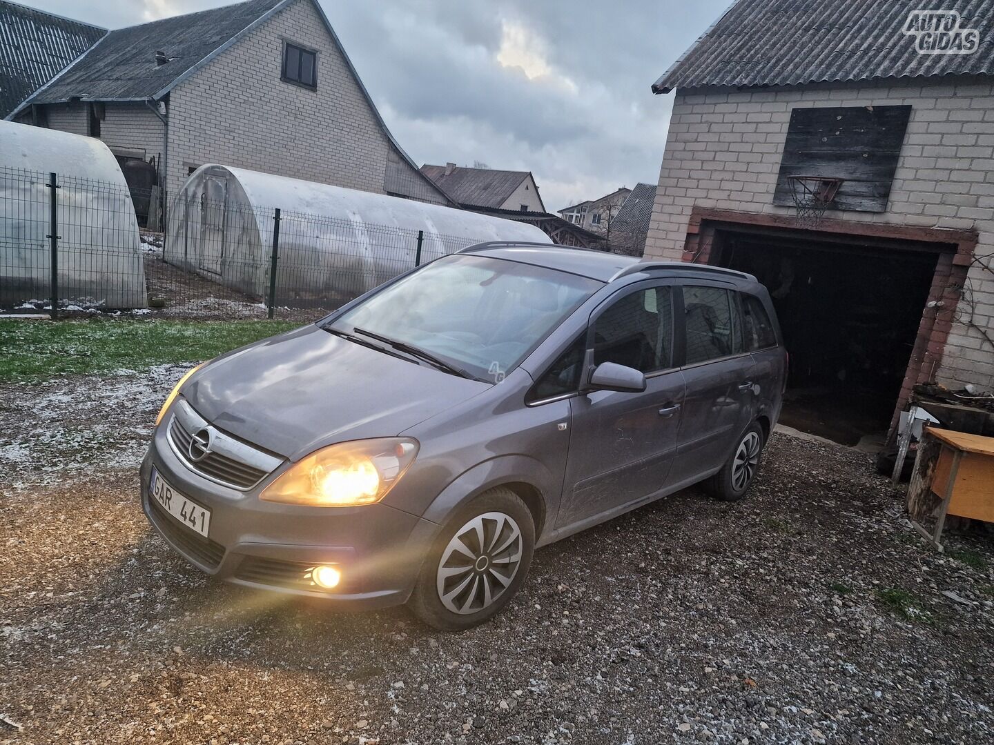 Opel Zafira 6pavaru 7vietu 2006 г