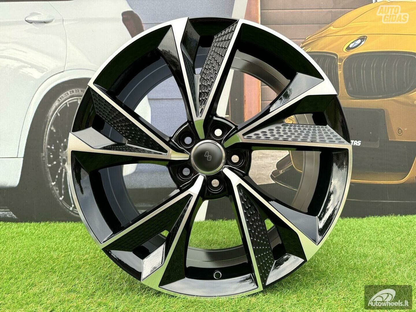 Autowheels Audi RS7 5 V Spoke Style A5 A6 lengvojo lydinio R18 ratlankiai