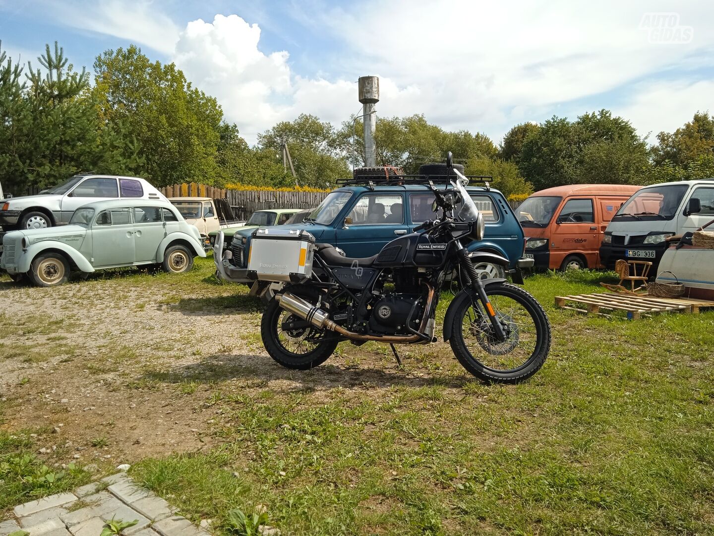 Royal Enfield Himalayan 2019 m Enduro motociklas