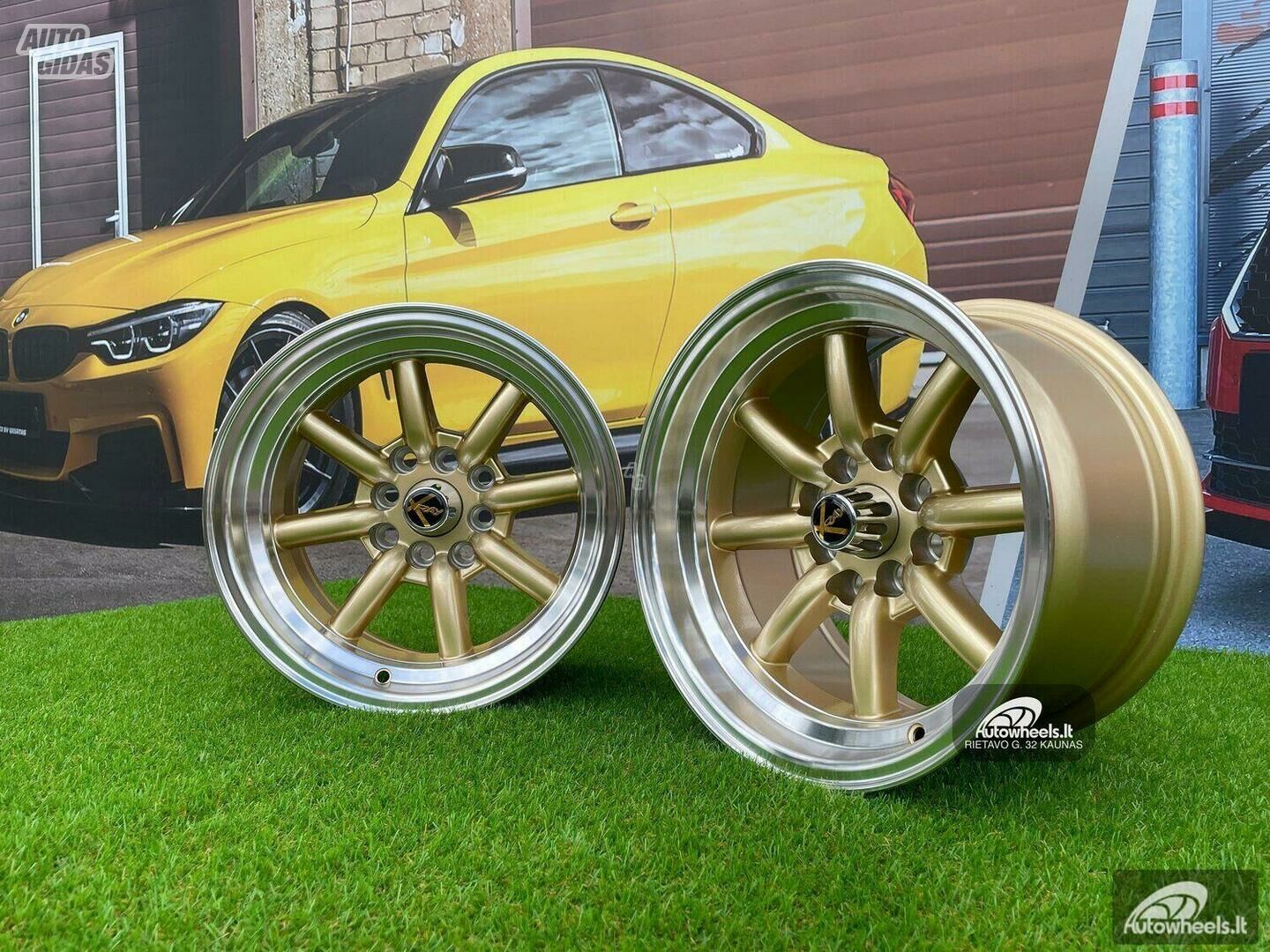 Autowheels Watanabe Rota RKR style lengvojo lydinio R14 ratlankiai