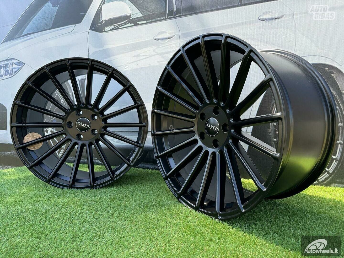 Autowheels Haxer HX010B  BMW X5 X6 Black lengvojo lydinio R22 ratlankiai