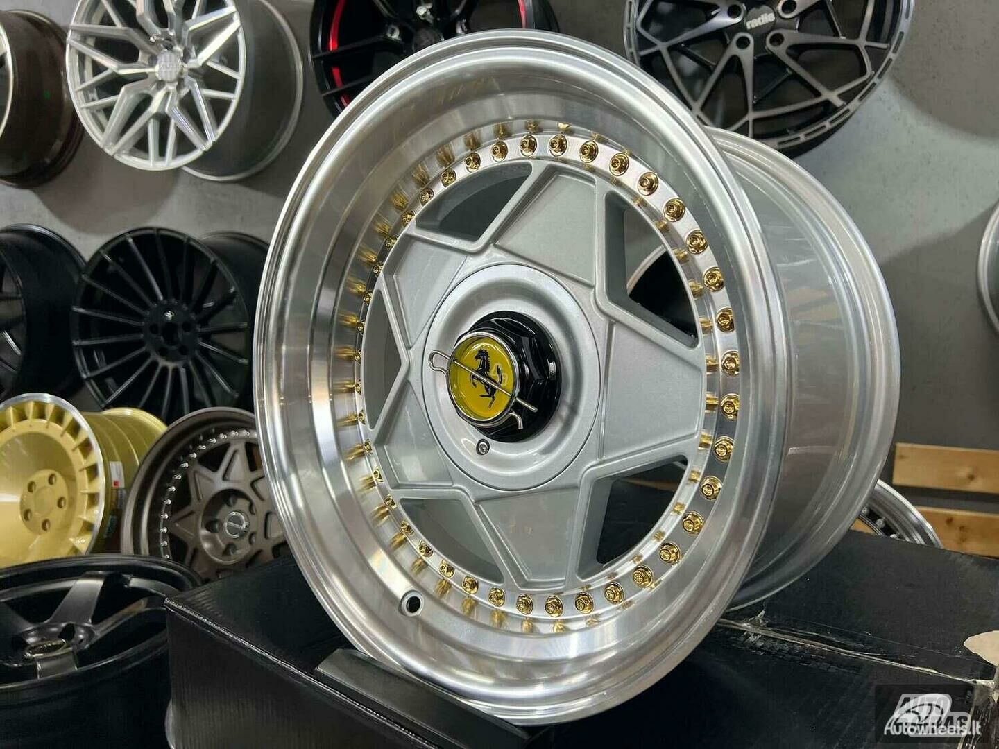 Autowheels Ferrari Billet VW Audi Silver литые R15 диски