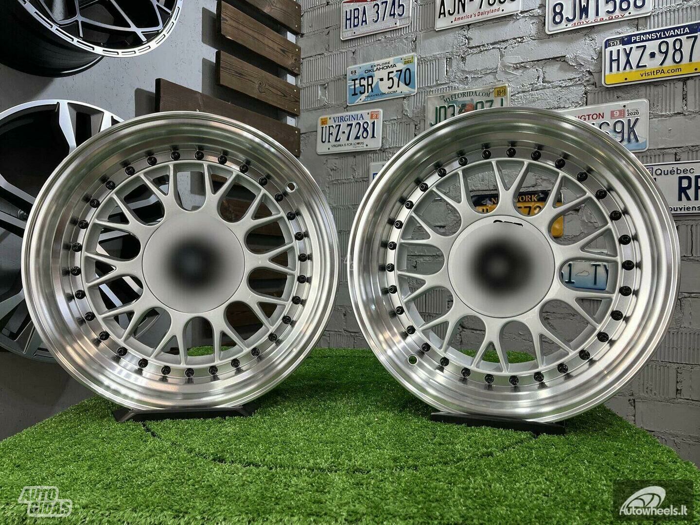 Autowheels BBS LM Style JDM E30 VW Silver литые R15 диски