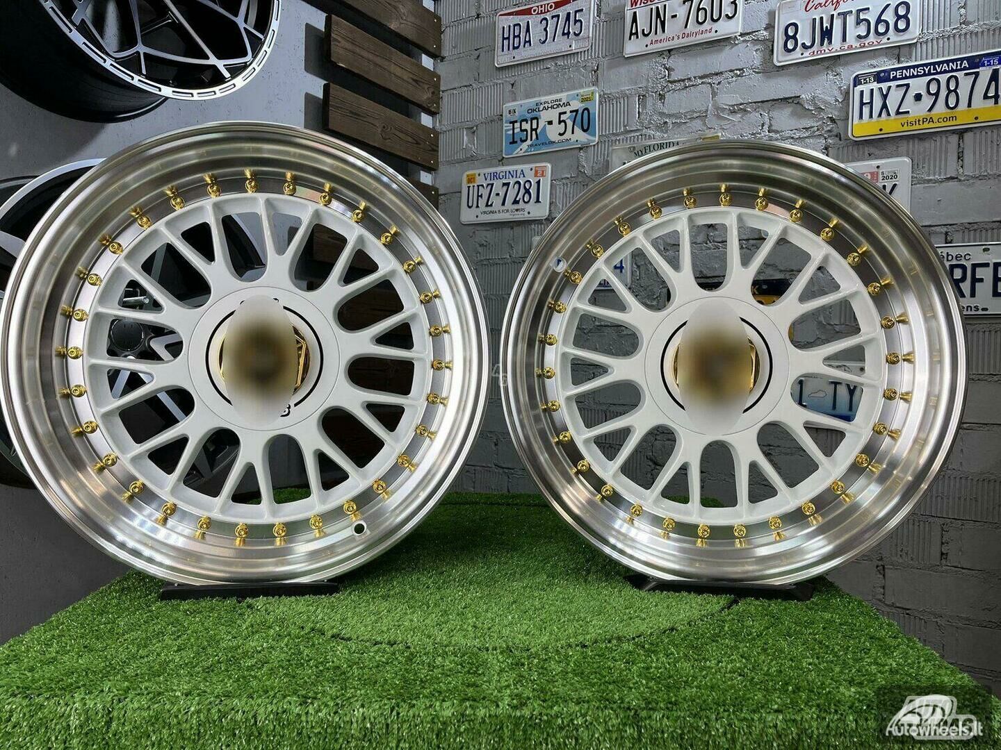 Autowheels BBS LM style BMW Audi MB White литые R17 диски