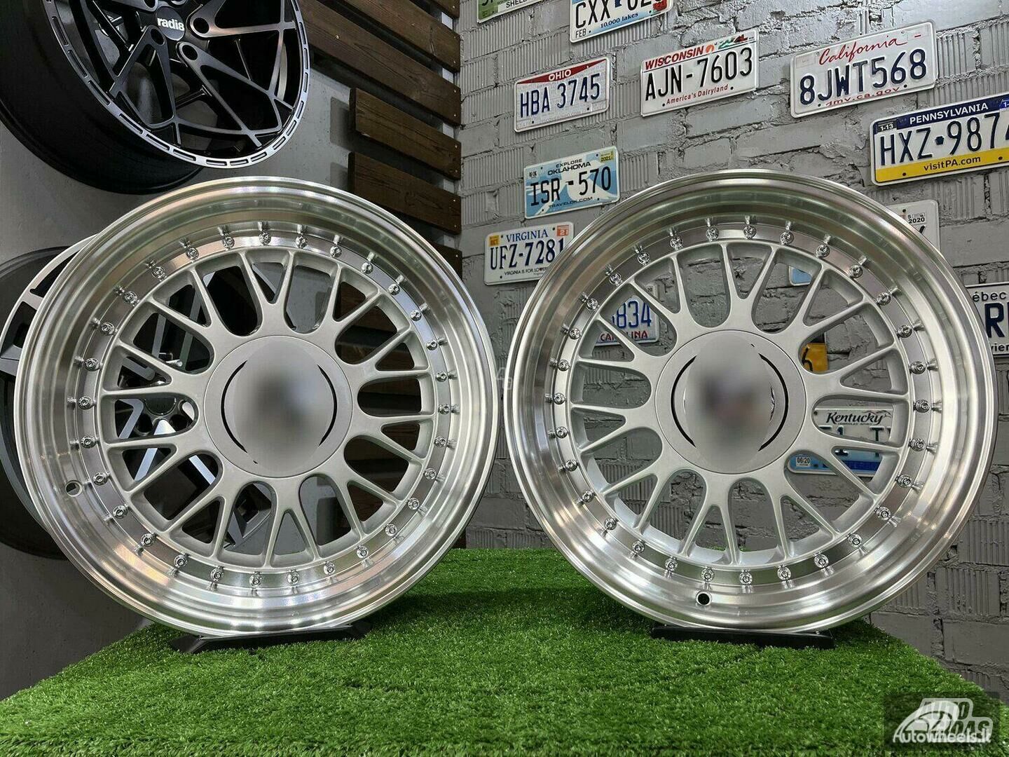 Autowheels BBS LM style BMW VW MB Silver light alloy R17 rims