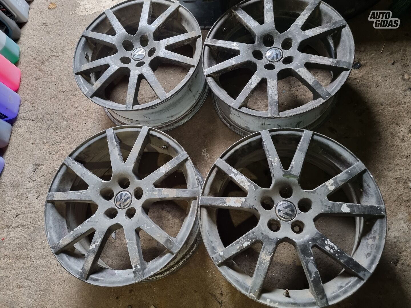 Light alloy R17 rims