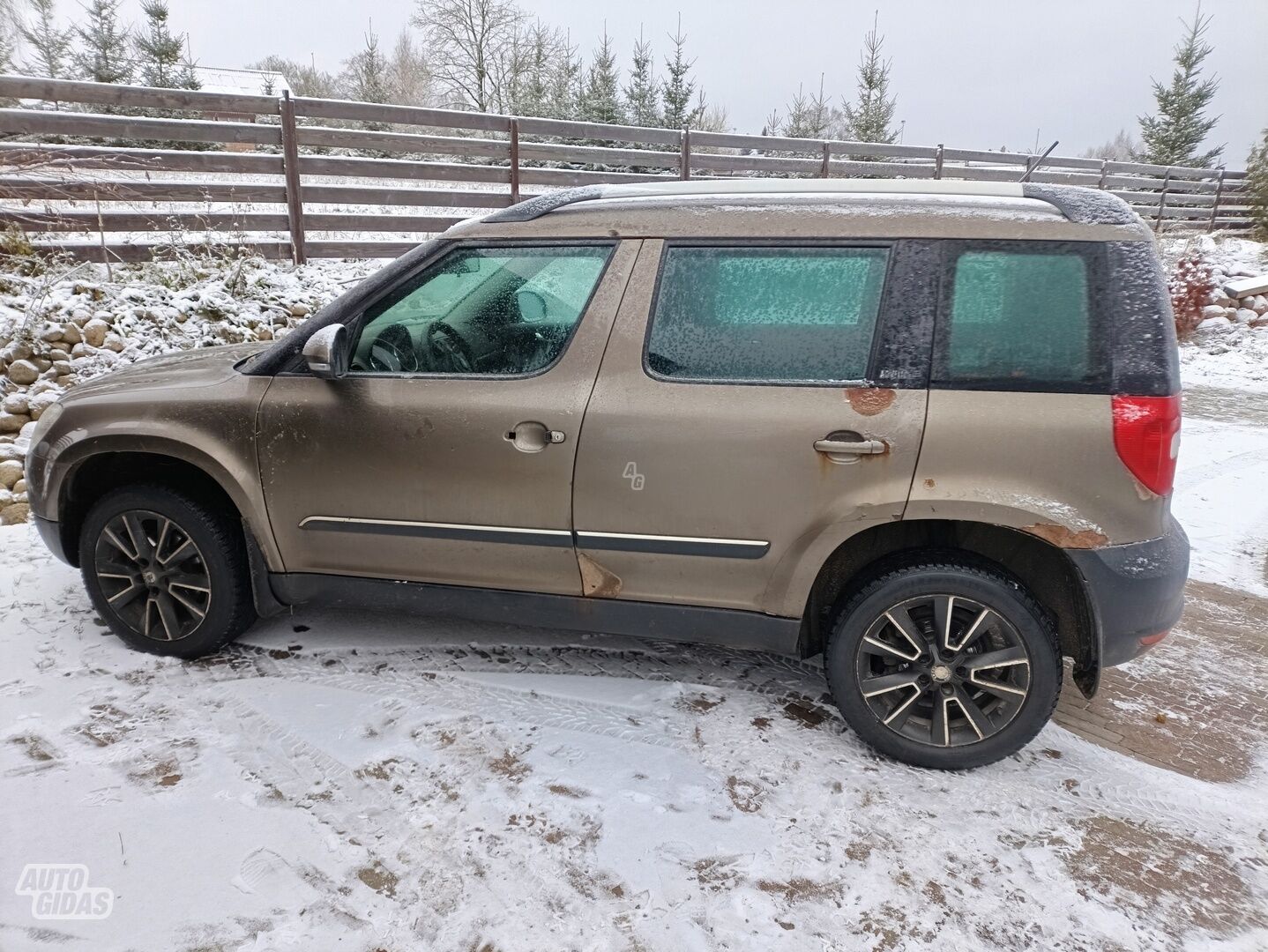 Skoda Yeti 2013 m Visureigis / Krosoveris