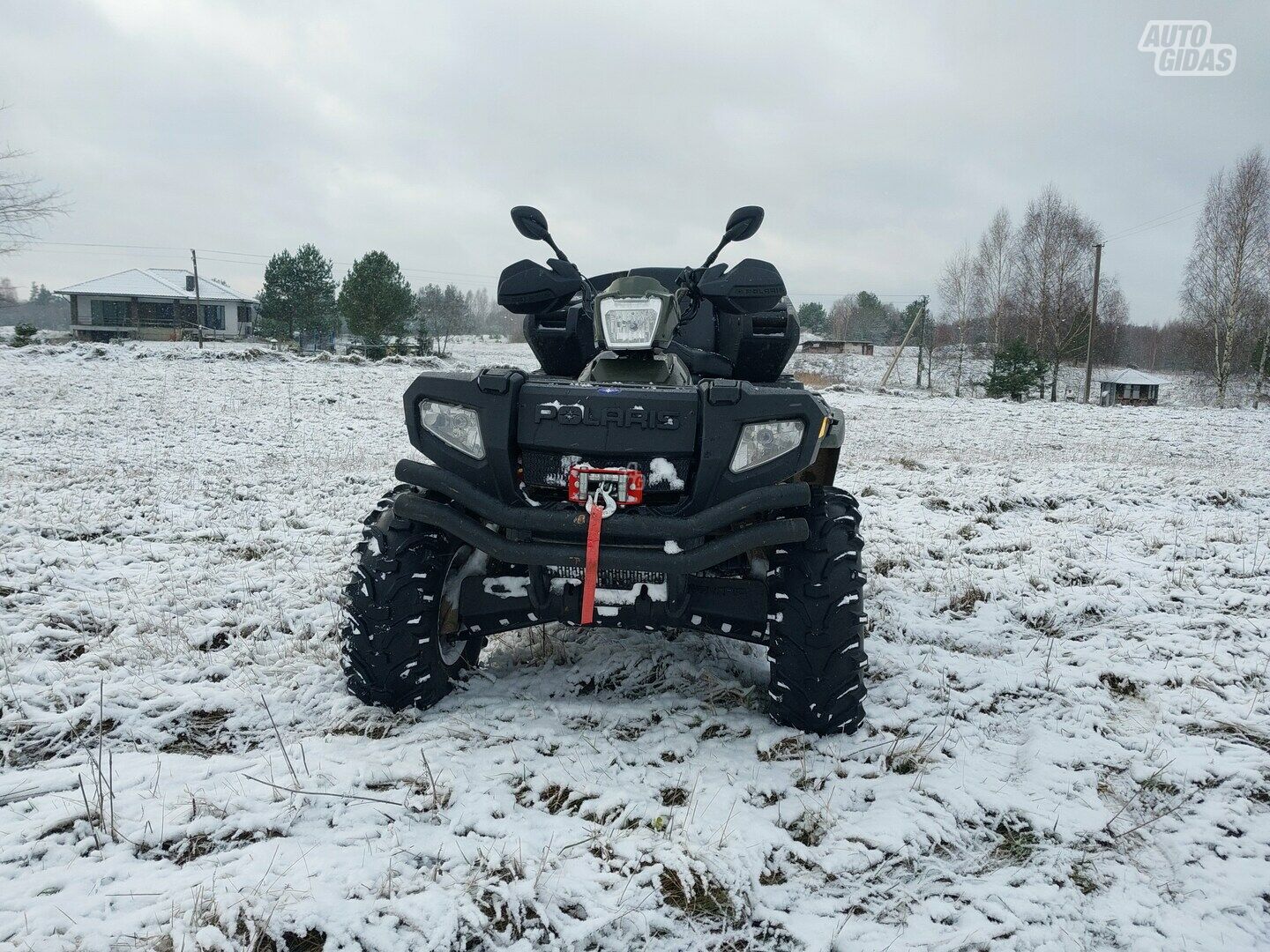 Polaris Sportsman 2010 г Четырех мотоцикл