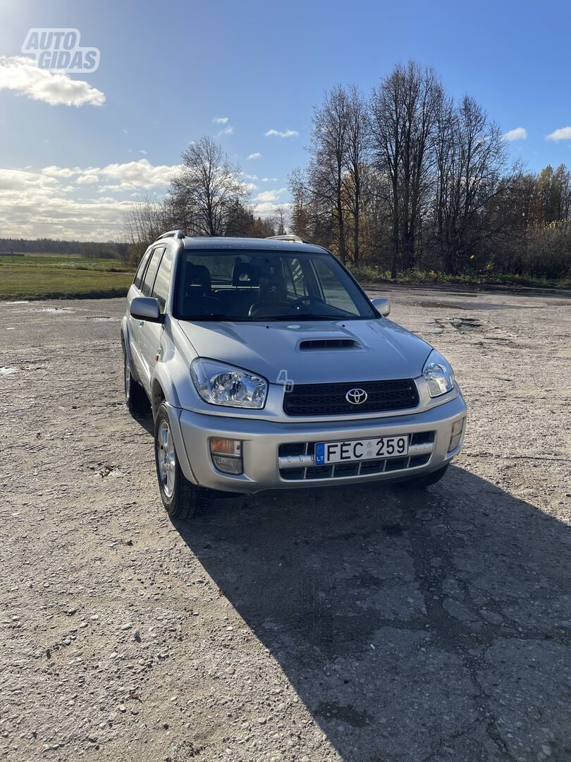 Toyota RAV4 2002 m Visureigis / Krosoveris