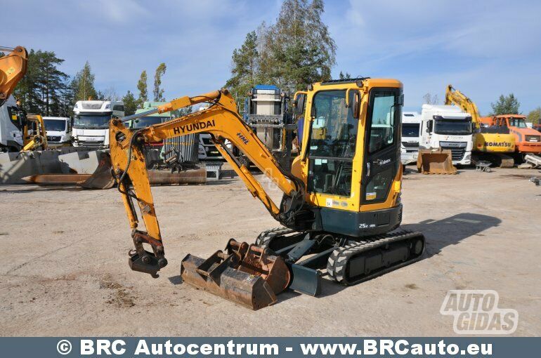 Hyundai R25Z-9AK 2018 y Mini Excavator