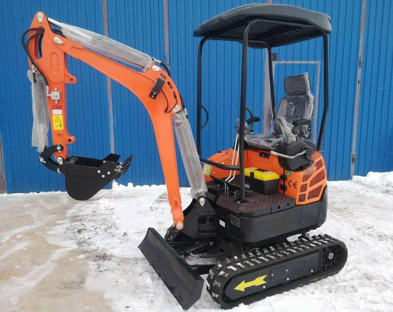 Kubota ATVYKO!1,5/1,8t KUBOTA VARIKLIS 2024 г Мини экскаватор