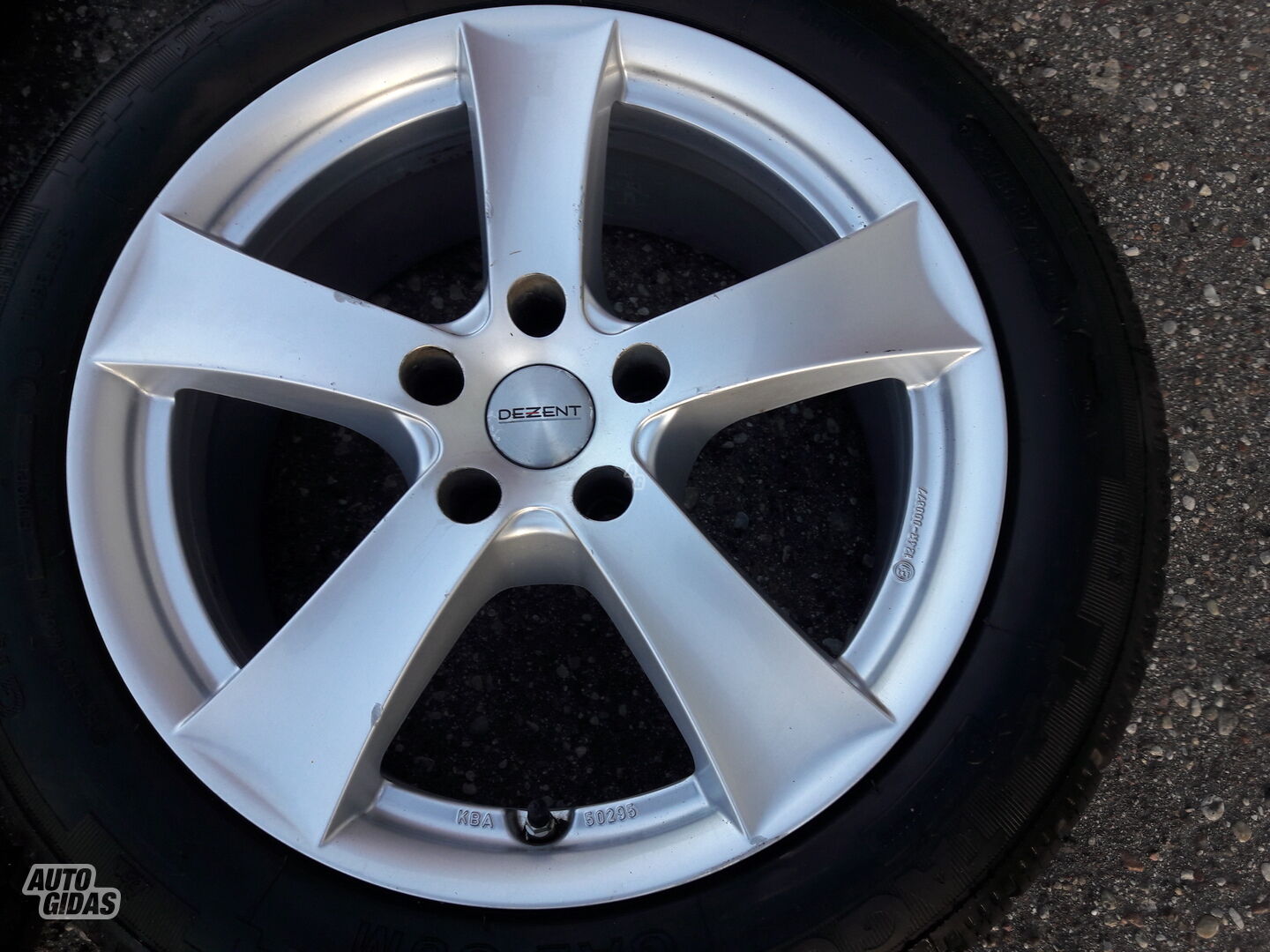 Light alloy R17 rims