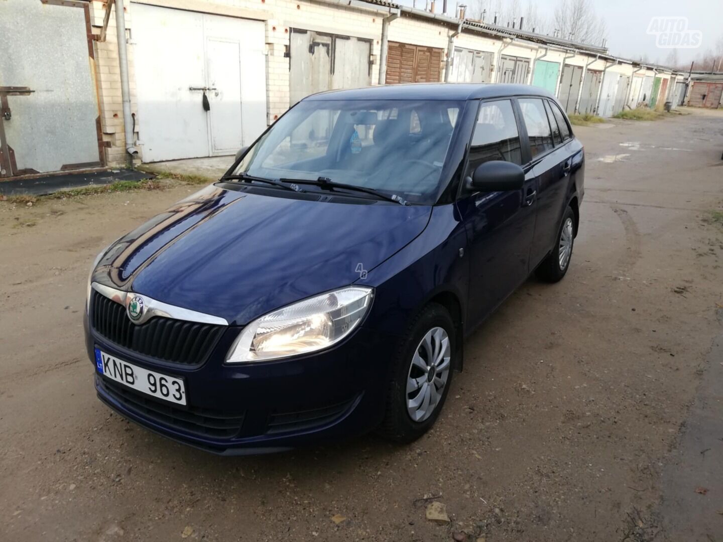 Skoda Fabia 2012 m Universalas