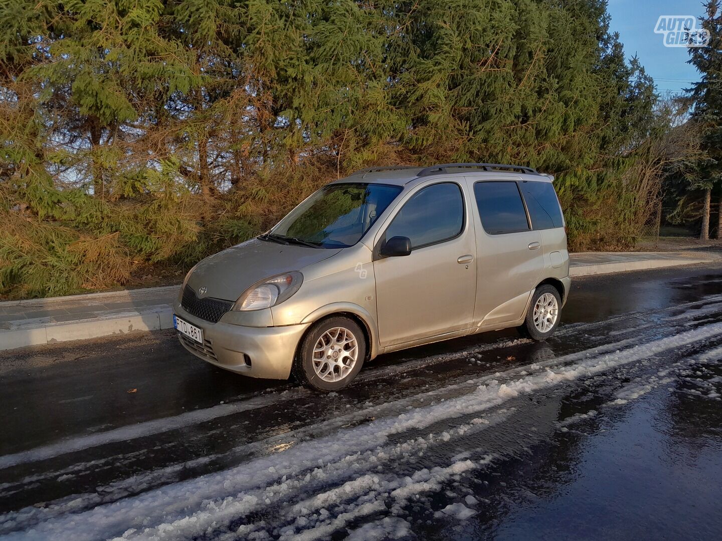 Toyota Yaris Verso 2002 m Hečbekas