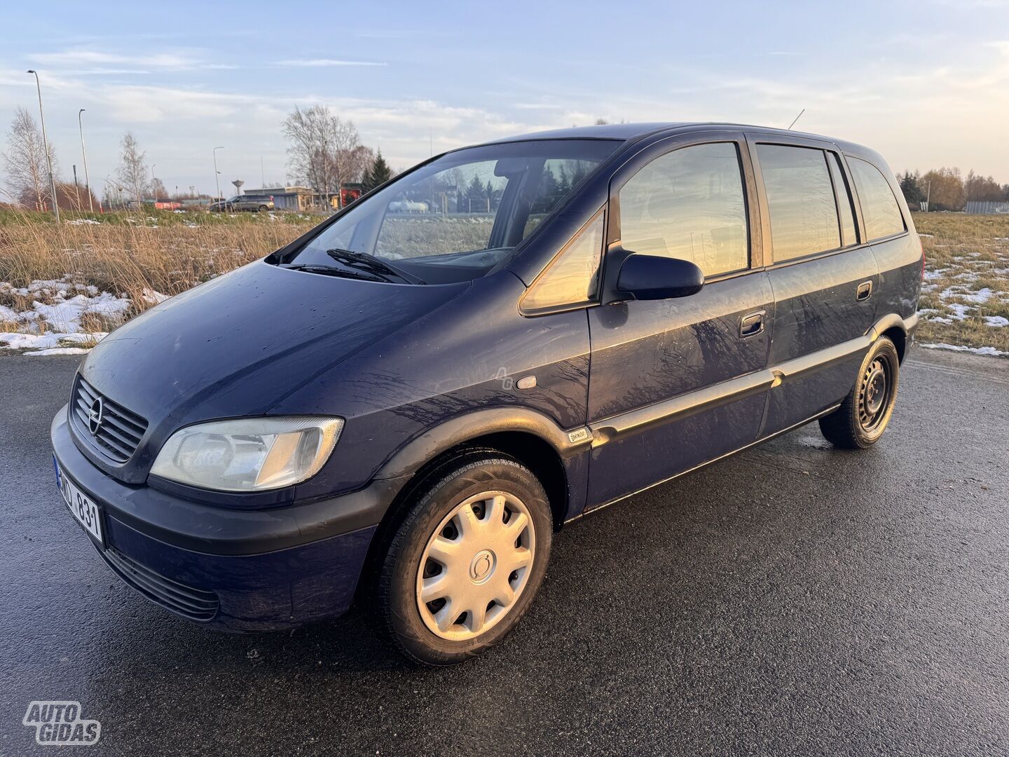 Opel Zafira 2002 г Минивэн