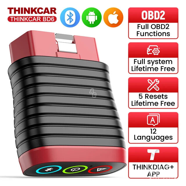 Инструменты авто диагностики thinkcar bd6 universali diagnostine iranga